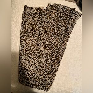 Flare lepoard leggings